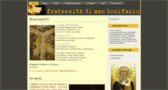 Desktop Screenshot of bonifacius.it